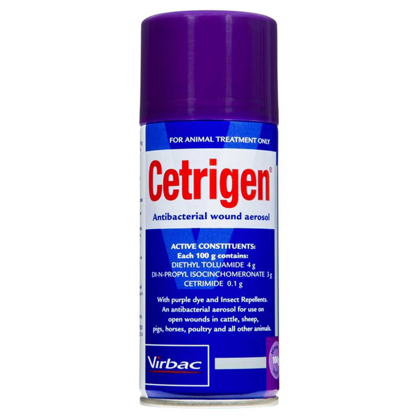 Cetrigen Antibacterial Wound Aerosol Spray 100g