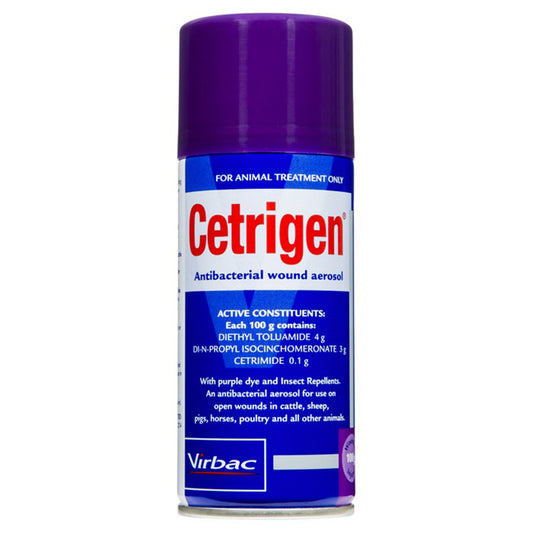 Cetrigen Antibacterial Wound Aerosol Spray 100g