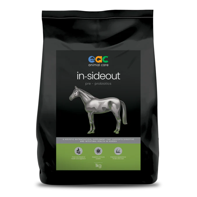 EAC in-sideout horse - Pre & Probiotic, Nutraceutical & Gut Health Supplement For Horse & Ponies