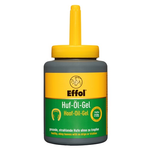 Effol Hoof Oil Gel with applicator brush
