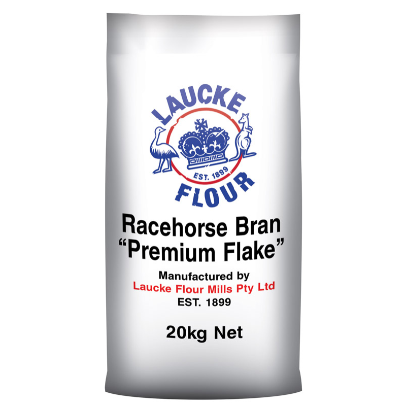 Laucke Flaky Racehorse Bran Premium Wheat Bran for Horse