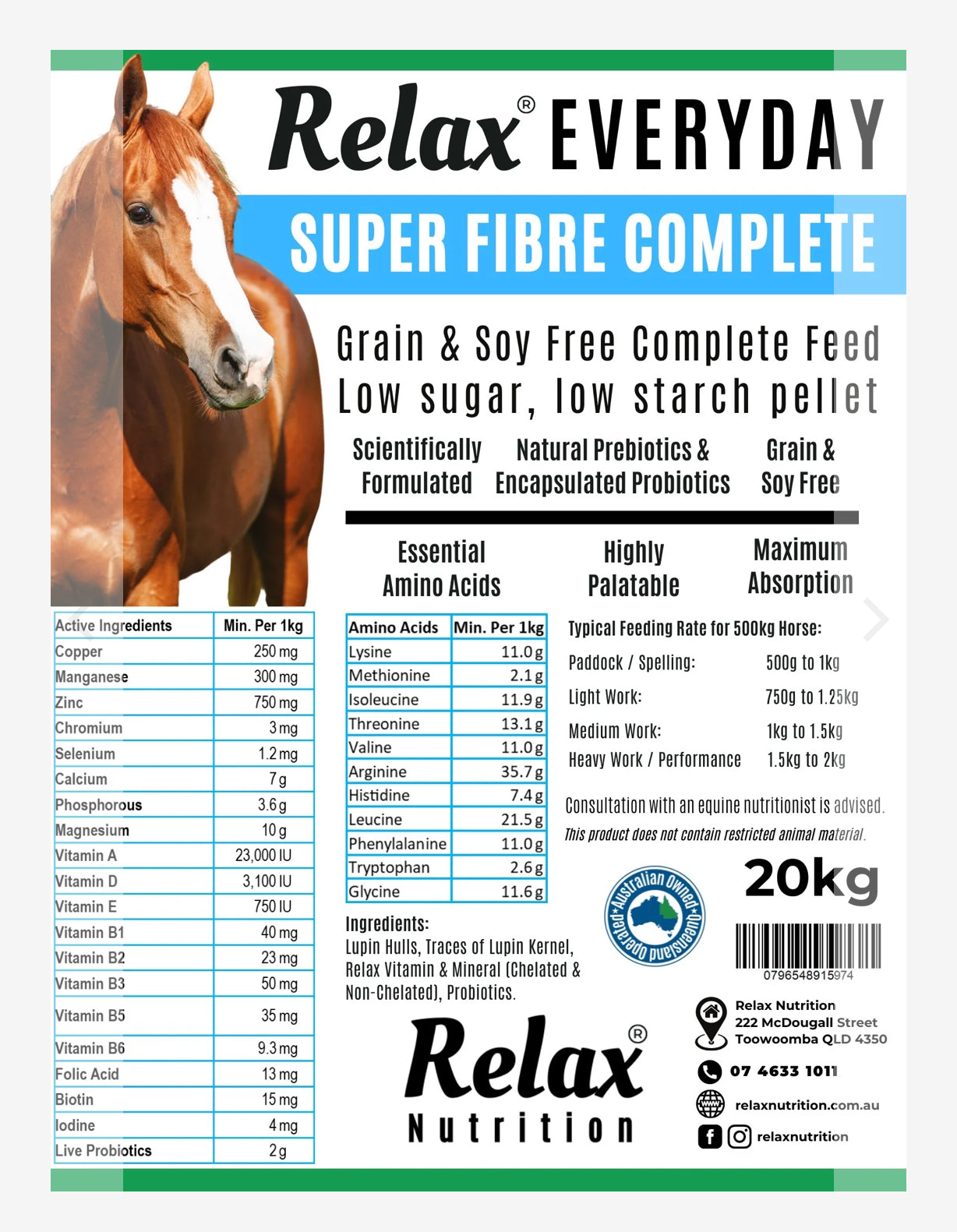 Relax Nutrition Super Fibre Complete