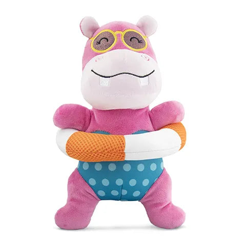 HILLARY THE HIPPO - SPLASH CRITTERS - DOG TOY