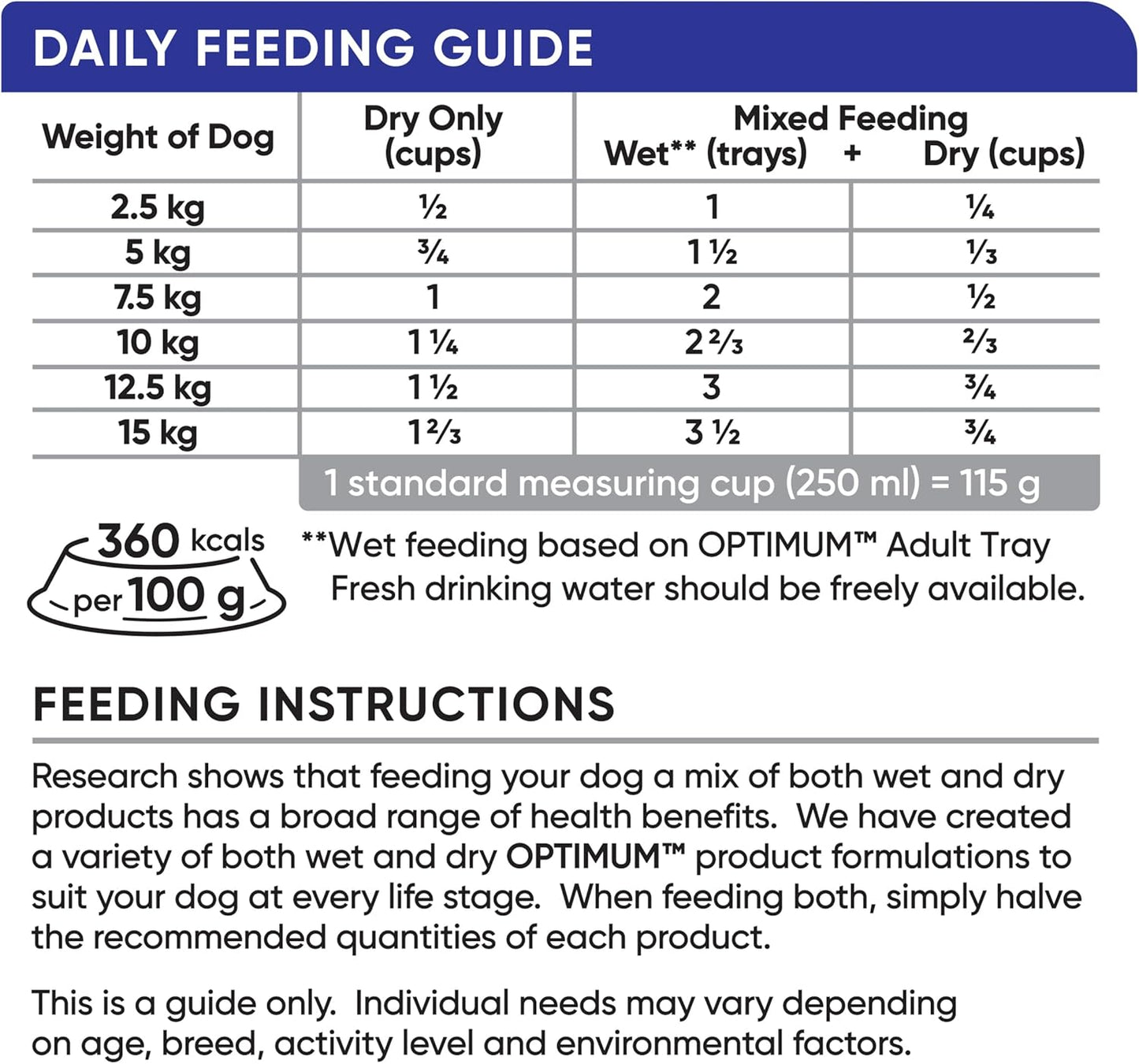 Optimum Dog Adult Small Breed Chicken Veg & Rice 15kg