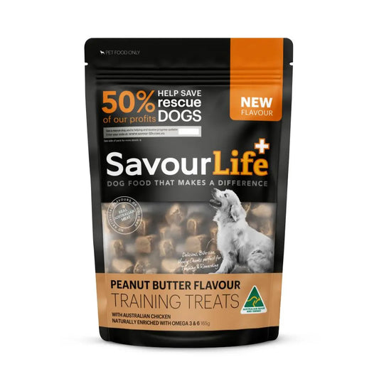 SavourLife Training Treats - Peanut Butter 165gm