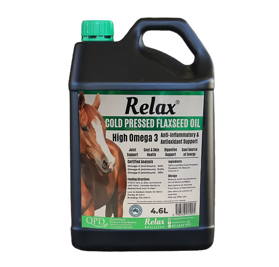 Relax Cold Pressed Flaxseed Oil 4.6L