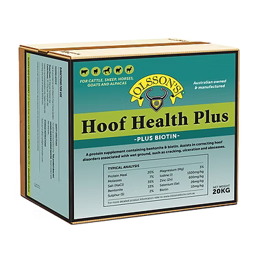 Olsson Hoof health Plus with Biotin 20kg
