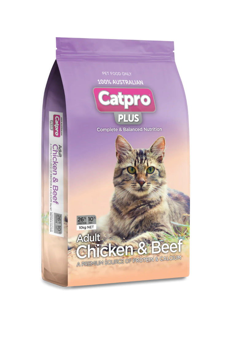 CATPRO Plus Chicken/Beef 10kg