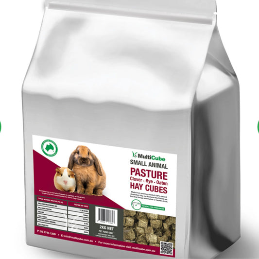 Multicube Small Animal Pasture Hay Cubes 2kg