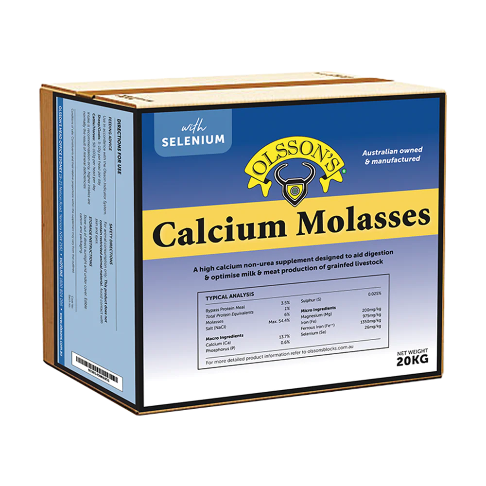 Olsson's Calcium Molasses Block 20kg
