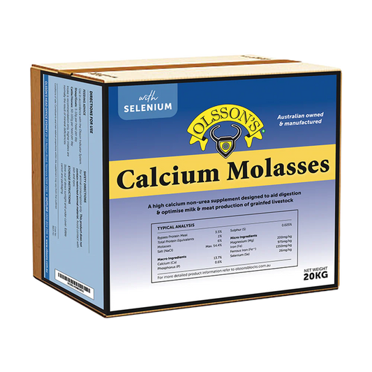 Olsson's Calcium Molasses Block 20kg
