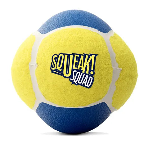 Tennis Bubble Ball Dog Toy - Squeak Squad