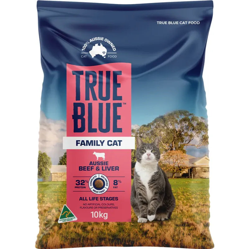 True Blue Beef & Liver Cat food 10kg