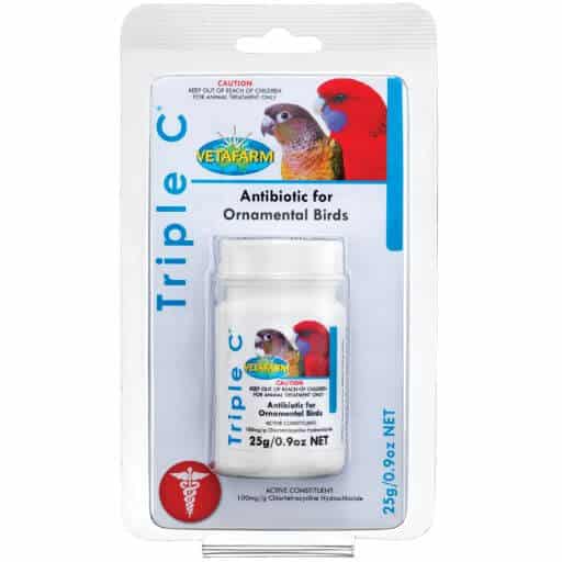 Triple C Antibiotic for Ornamental Birds