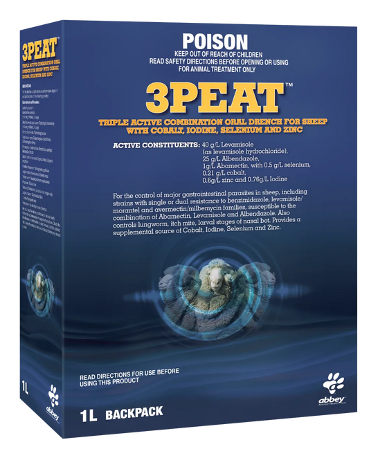 3PEAT Oral drench for sheep 1L
