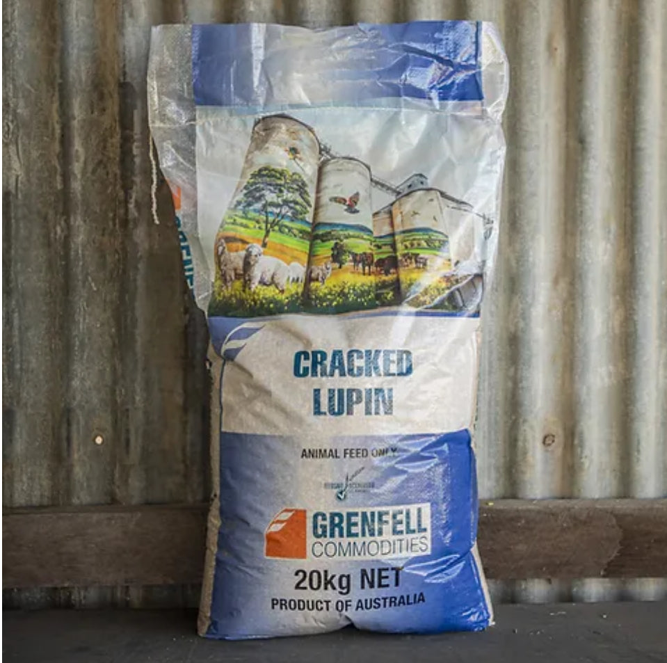 Grenfell Cracked Lupins 20kgs