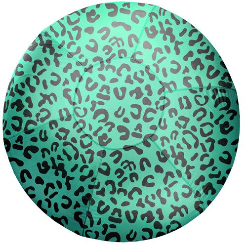 Mega Horse Ball & Cover Set - Cheetah/Turquoise 30"/76CM