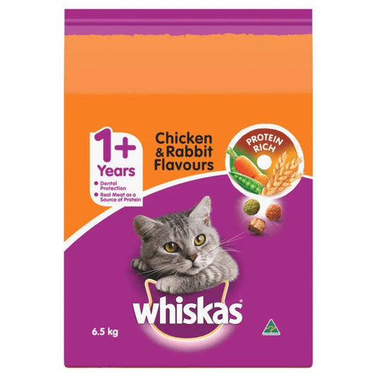 Whiskas CHICKEN & RABBIT 6.5kg