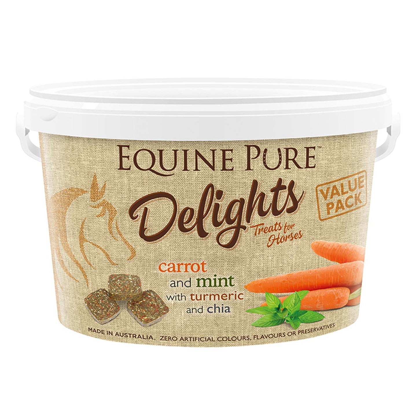 Equine Pure Delights Carrot and Mint