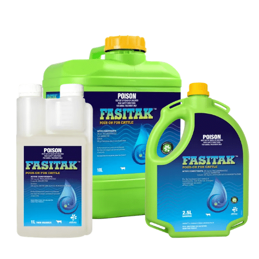 Fasitak Pour-on for Cattle 1L