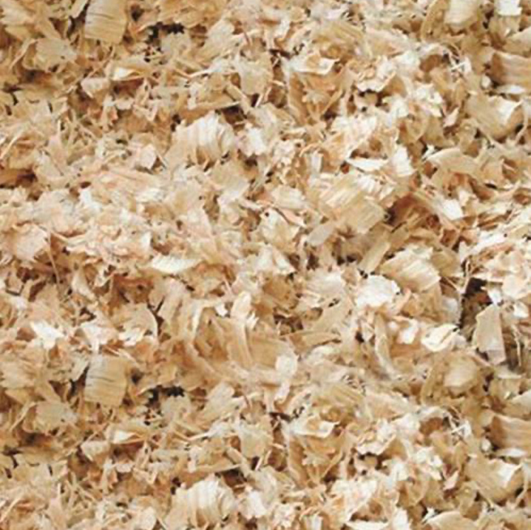 ROUND BALE WOOD SHAVINGS 4X4