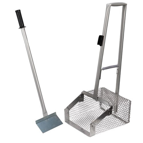 Manure Scoop & Scraper Long Handle