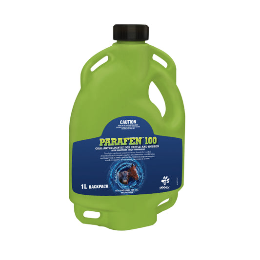 Parafen 100 Drench for Cattle and Horses 1l