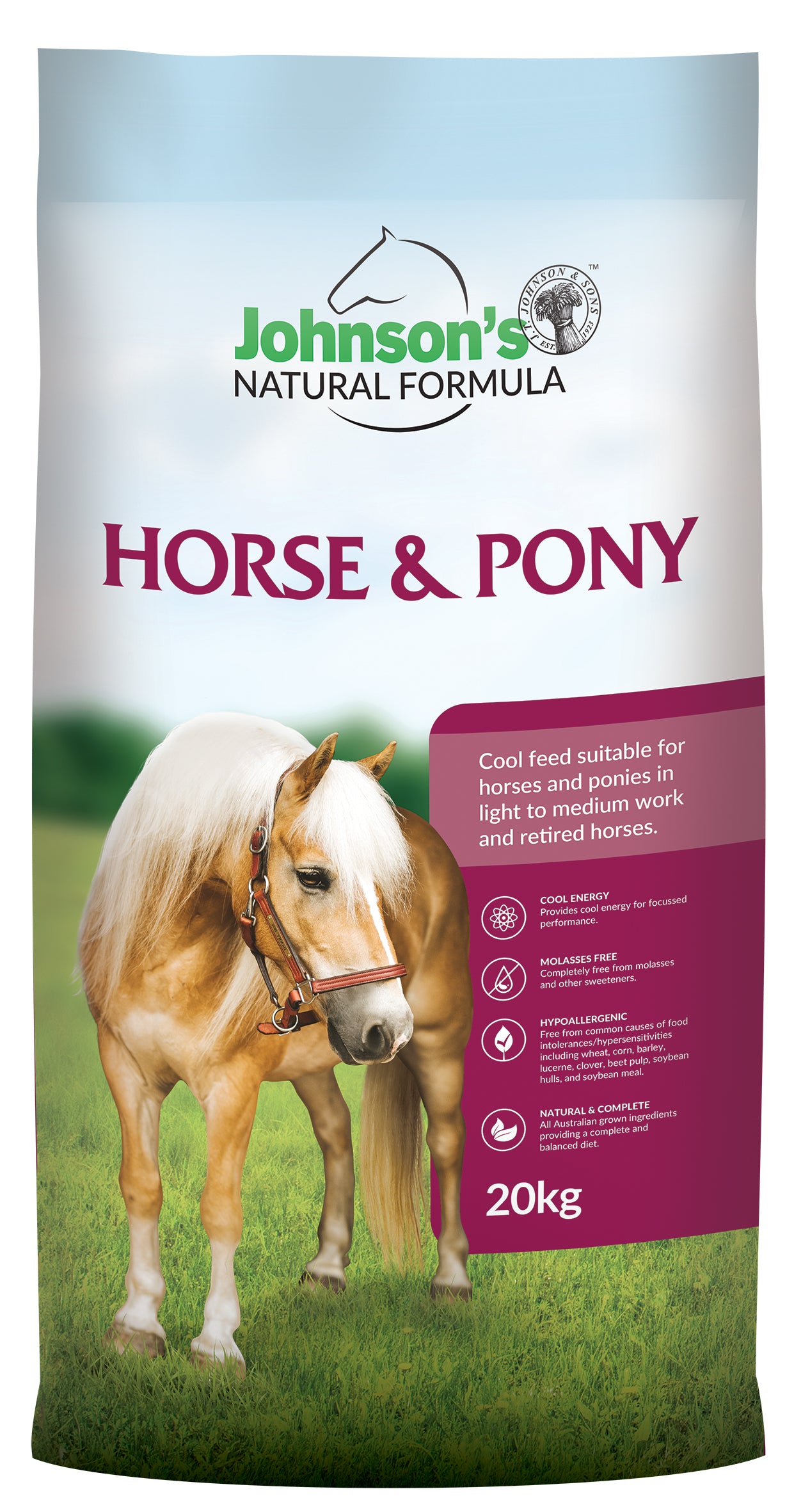 Johnsons Horse and Pony 20kg