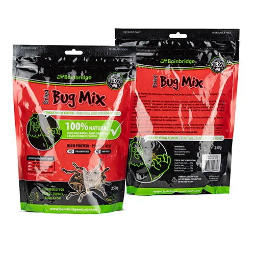 Bainbridge dried bug mix 250g
