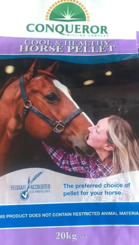 Conqueror Cool Healthy Horse Pellets 20kg