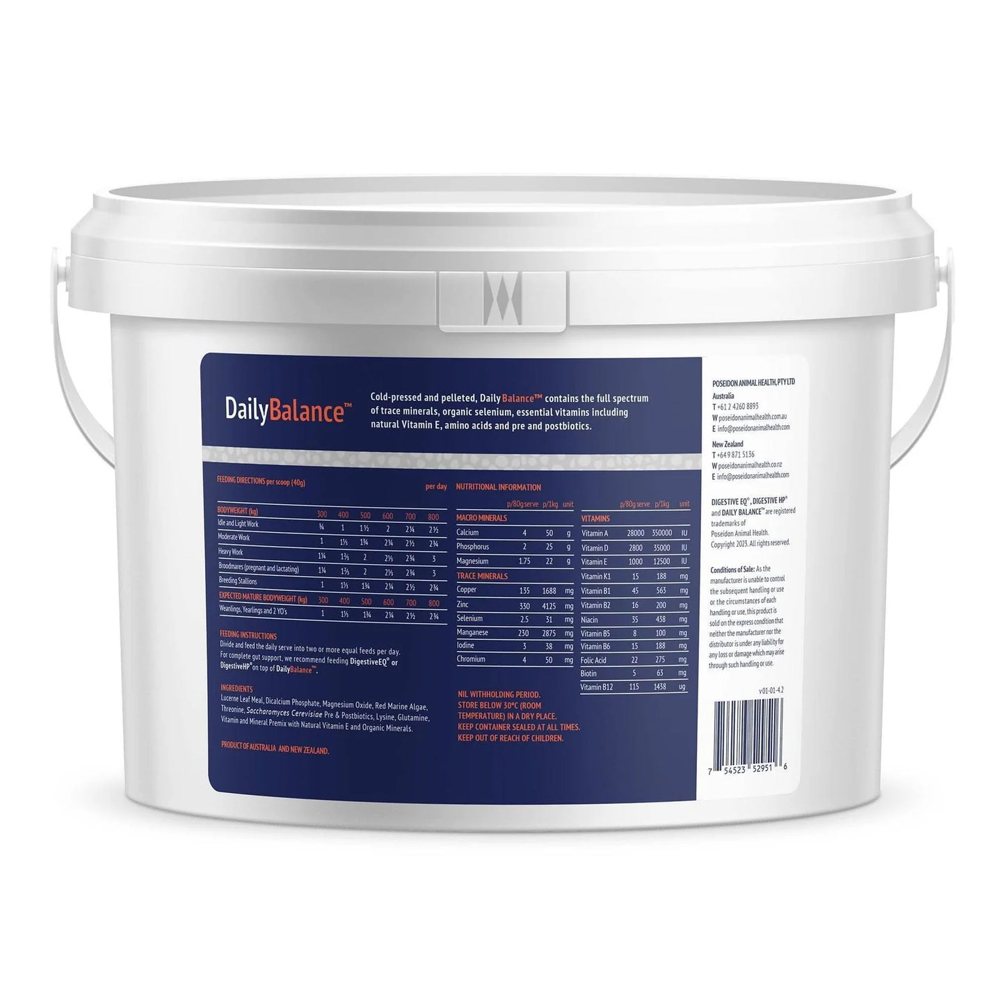 Poseidon Daily Balance (Digestive VM)