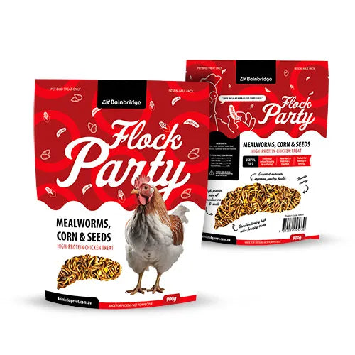 Bainbridge Flock party - mealworms, corn & seeds 900g