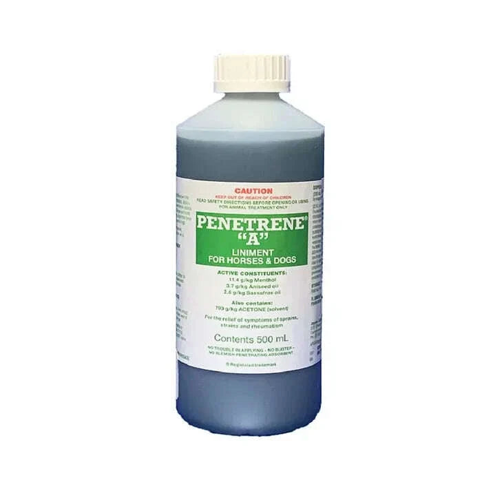 Ausrichter Penetrene 'A' Liniment for Horses and Dogs 500ml