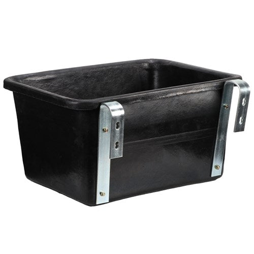 Stock-Safe Fence Feeder w/Steel Hooks - 35 Litres