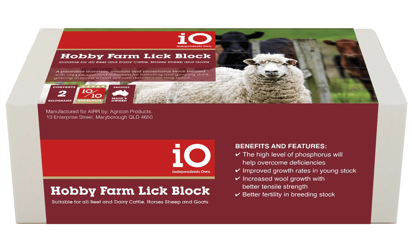 iO Hobby Farm Block 2kg