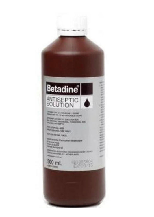 Betadine Antiseptic Solution 500ml