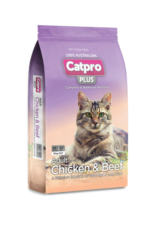 CATPRO Plus Chicken/Beef 10kgs