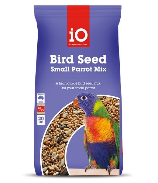 IO Bird Seed Small Parrot Mix 20kg
