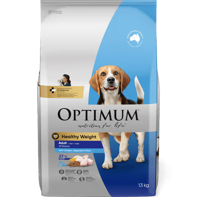 Optimum Dog Healty Weight Chicken & Veg 13kg