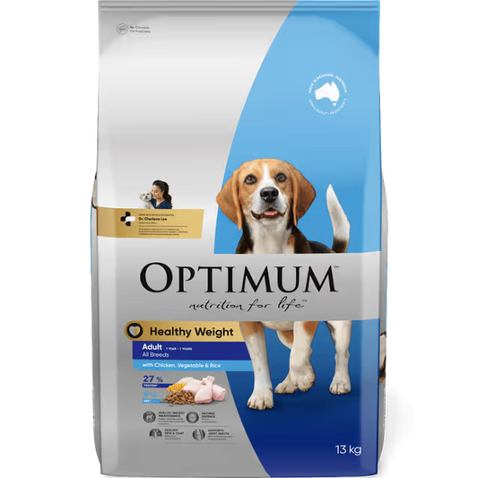 Optimum Dog Healty Weight Chicken & Veg 13kg